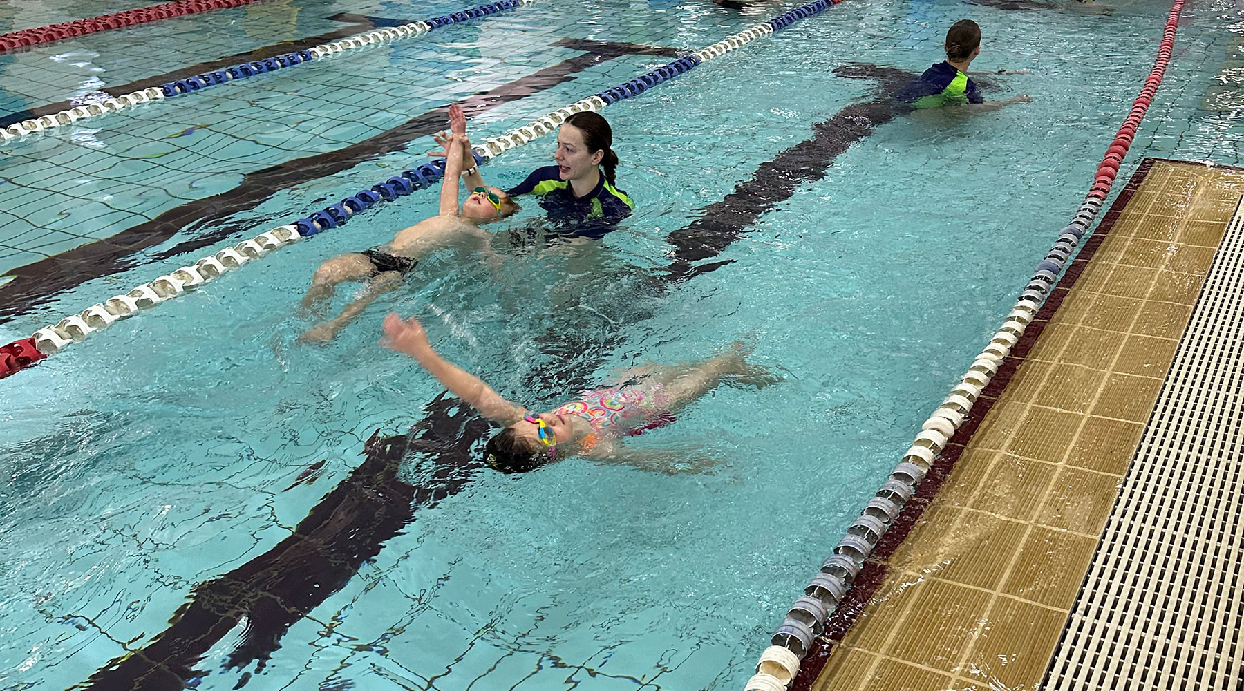 In2Swim Intensive swimming lessons in action