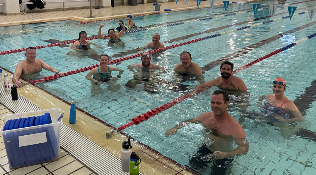 Lunchtime adult swimming lesson